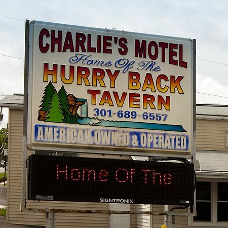 Charlie'S Motel Frostburg Dış mekan fotoğraf